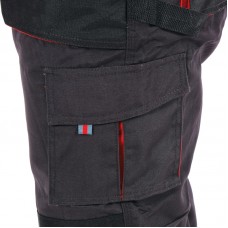 YATO Pantaloni de lucru cu pieptar 2XL..